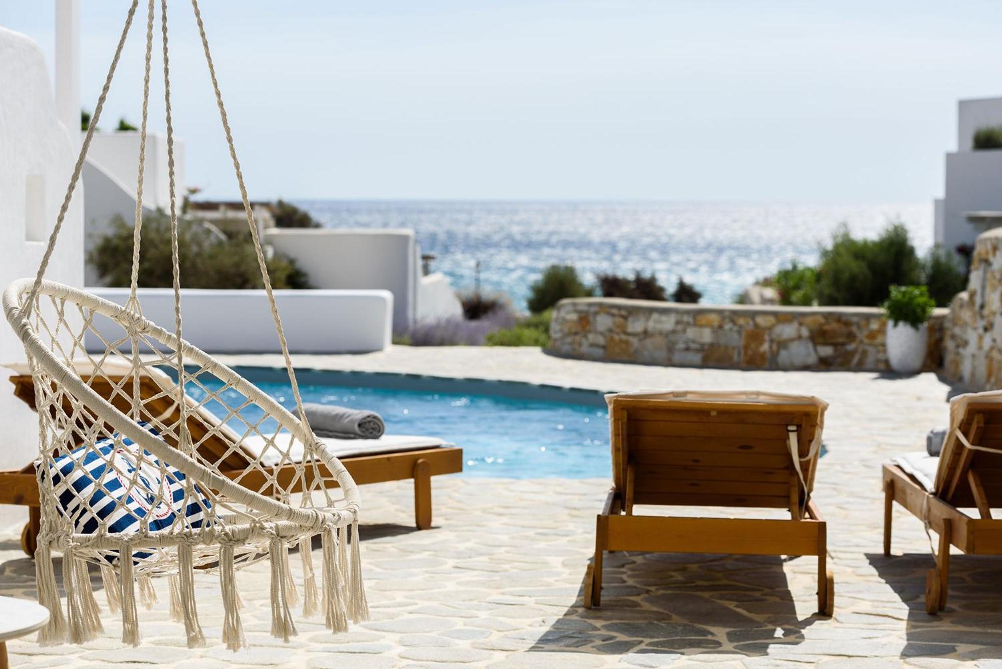 Helen Beach Front Luxury Villas Kastrákion Exteriör bild