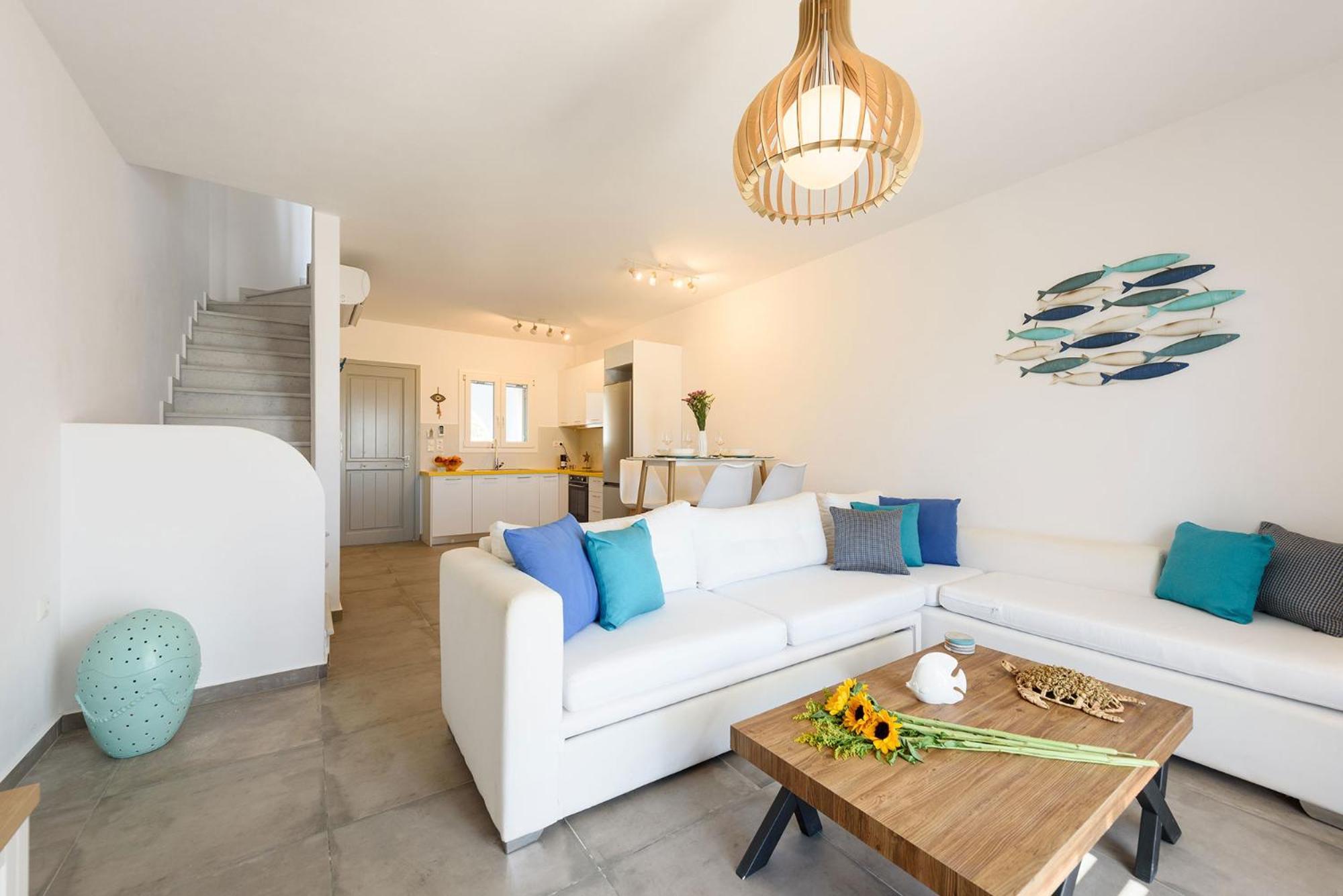 Helen Beach Front Luxury Villas Kastrákion Exteriör bild
