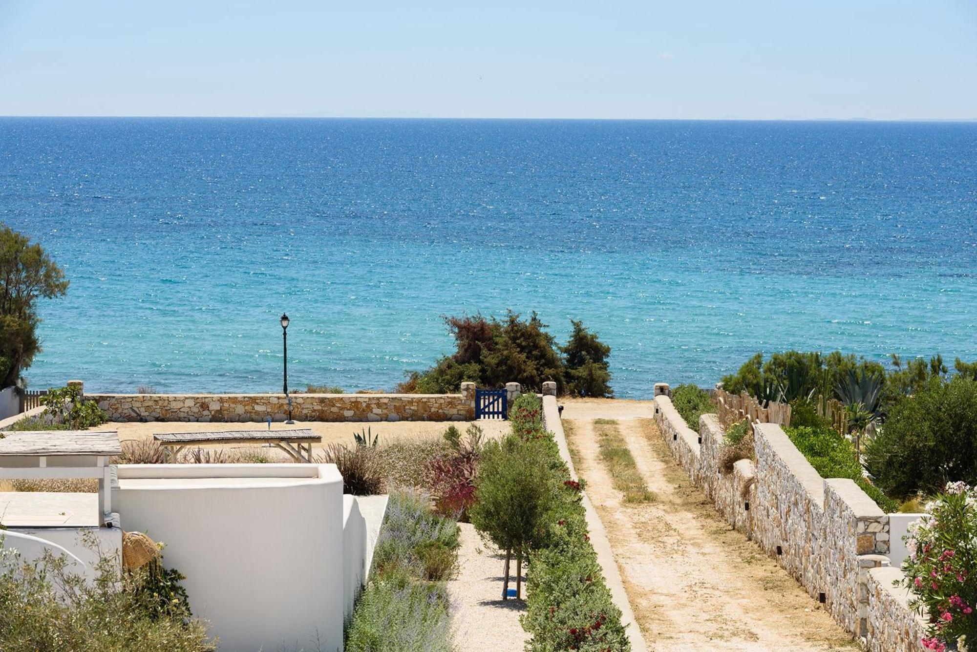 Helen Beach Front Luxury Villas Kastrákion Exteriör bild